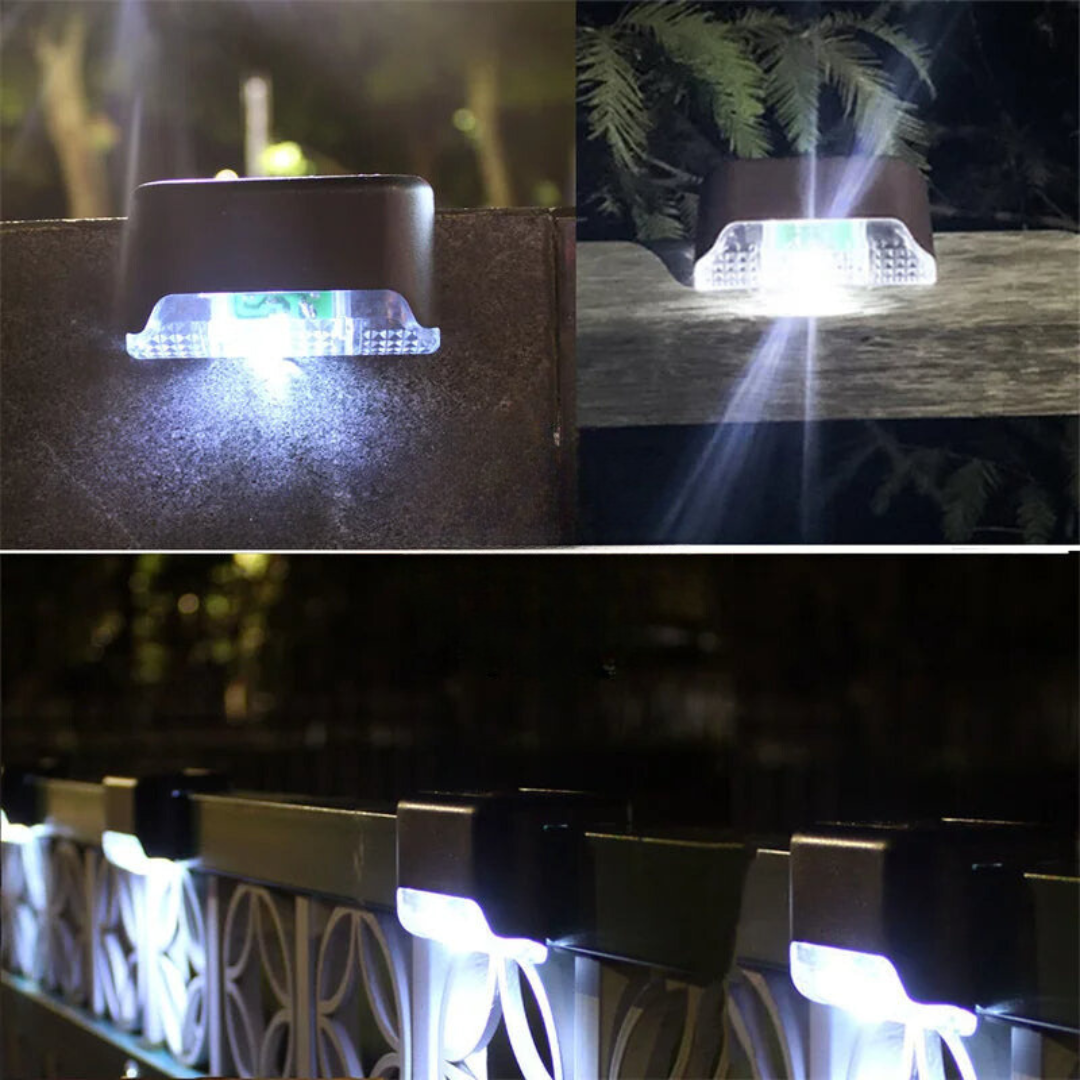 Lampes solaires autocollantes