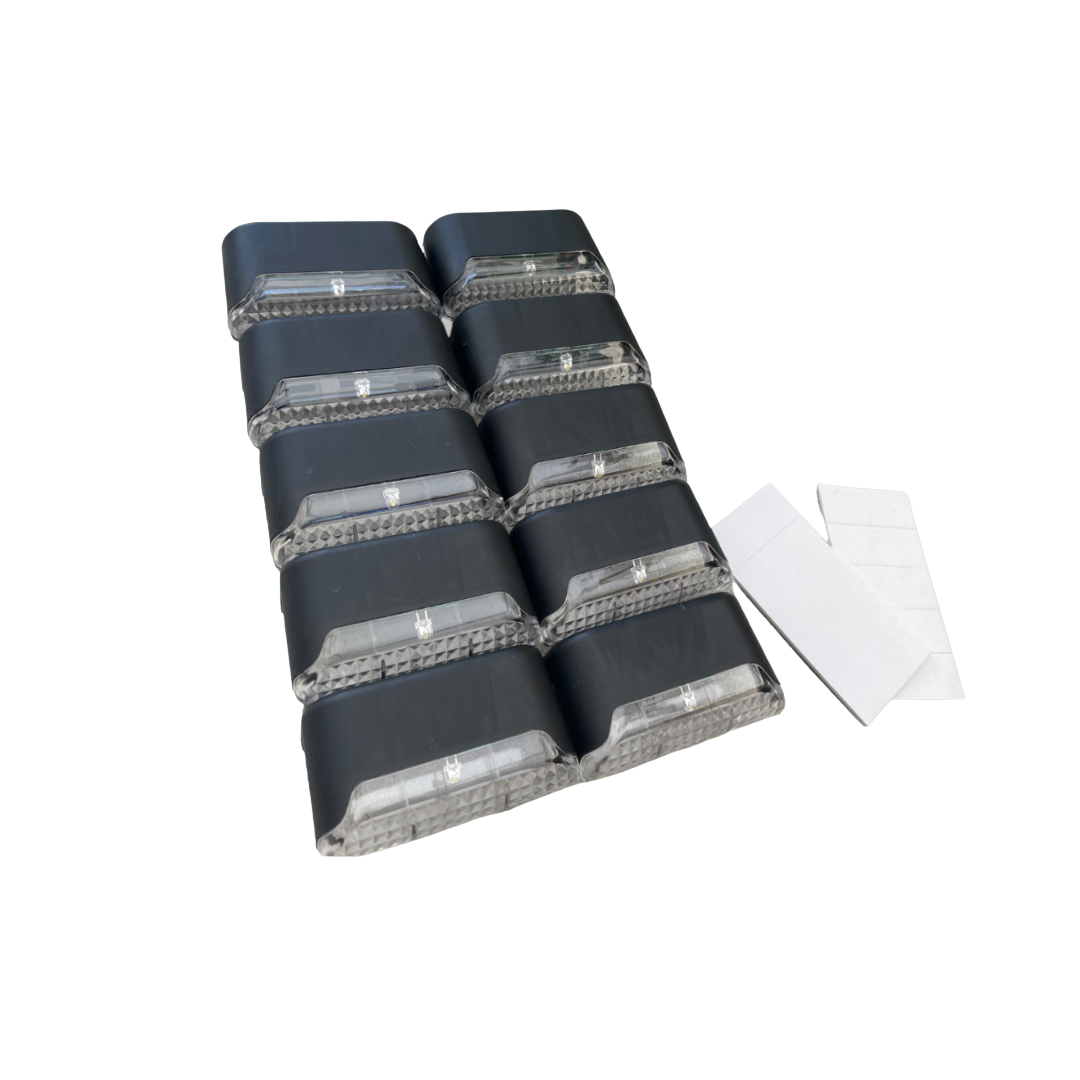 Lampes solaires autocollantes
