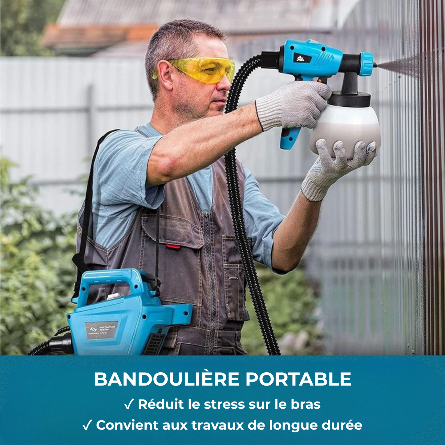 SprayMaster™: Pulvérisateur de peinture haute puissance