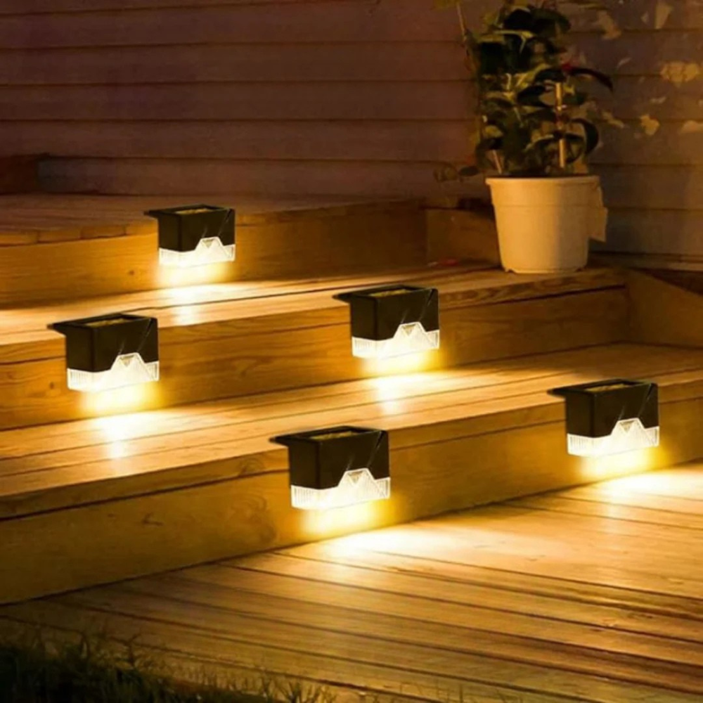 Lampes solaires autocollantes