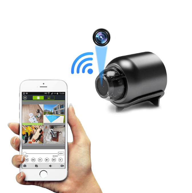 InvisiCam™ - Mini caméra espionne